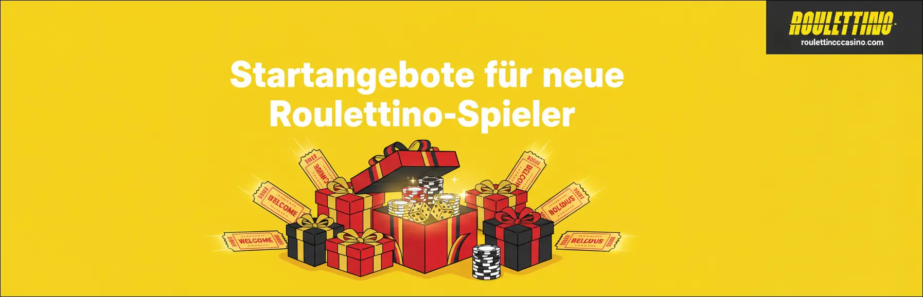 Startangebote für neue Roulettino-Spieler